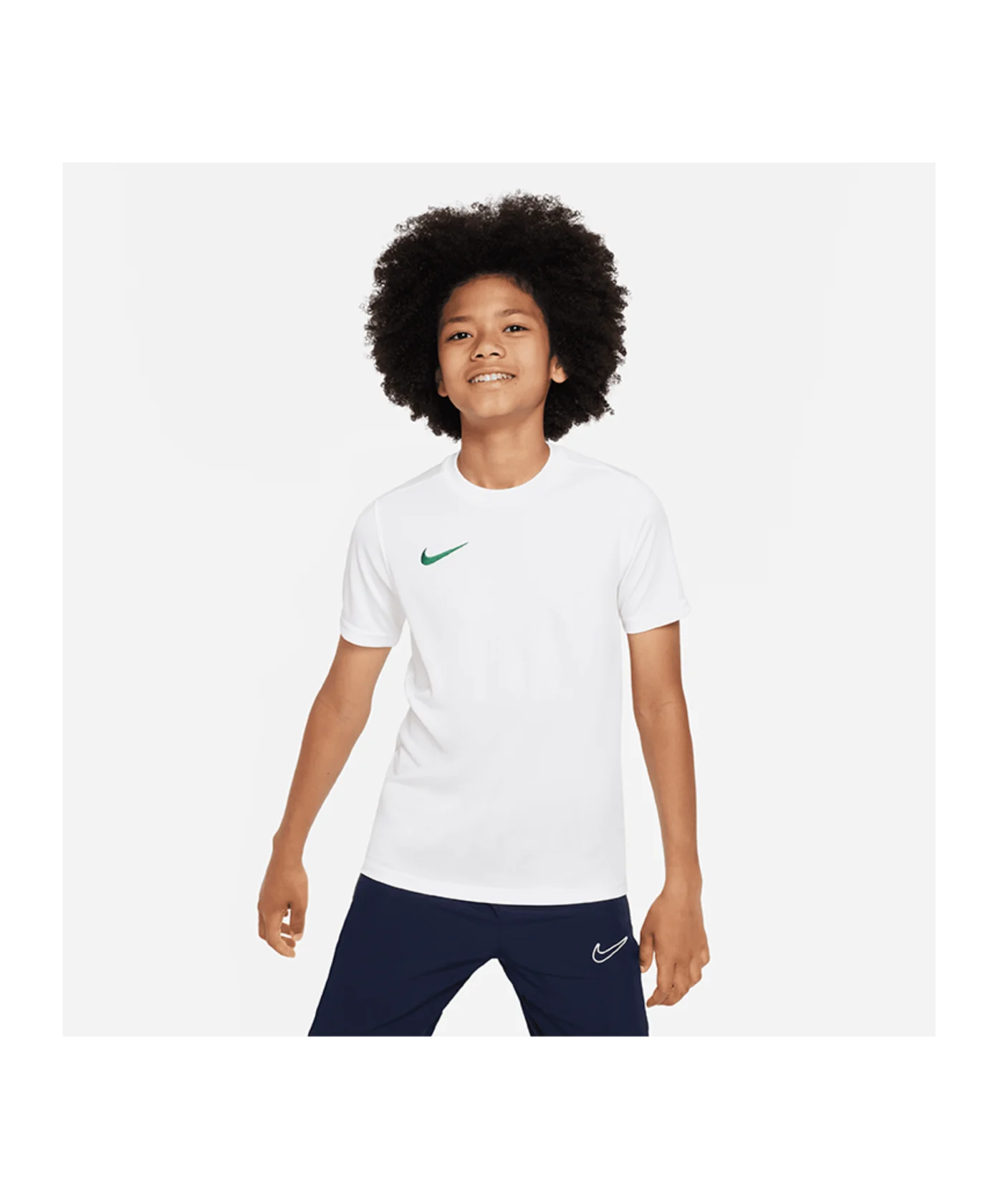 Nike Park VII Trikot Kids Weiss Grün F101