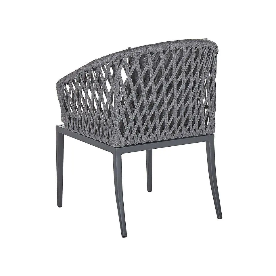 LIPARI - Tuinset voor 4 - Grijs - Aluminium