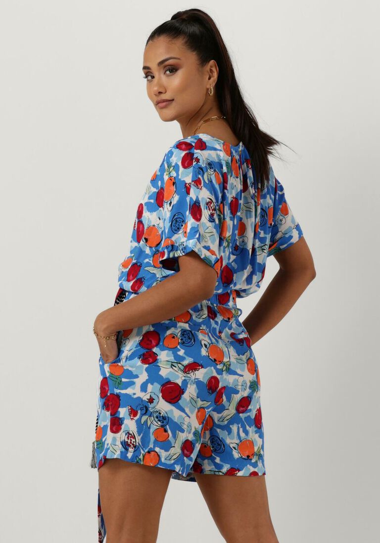 POM AMSTERDAM blauwe pom amsterdam  jumpsuite 7309