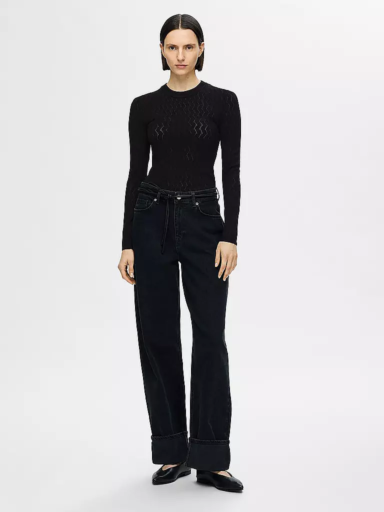 SELECTED FEMME Pullover SLFCABALA schwarz
