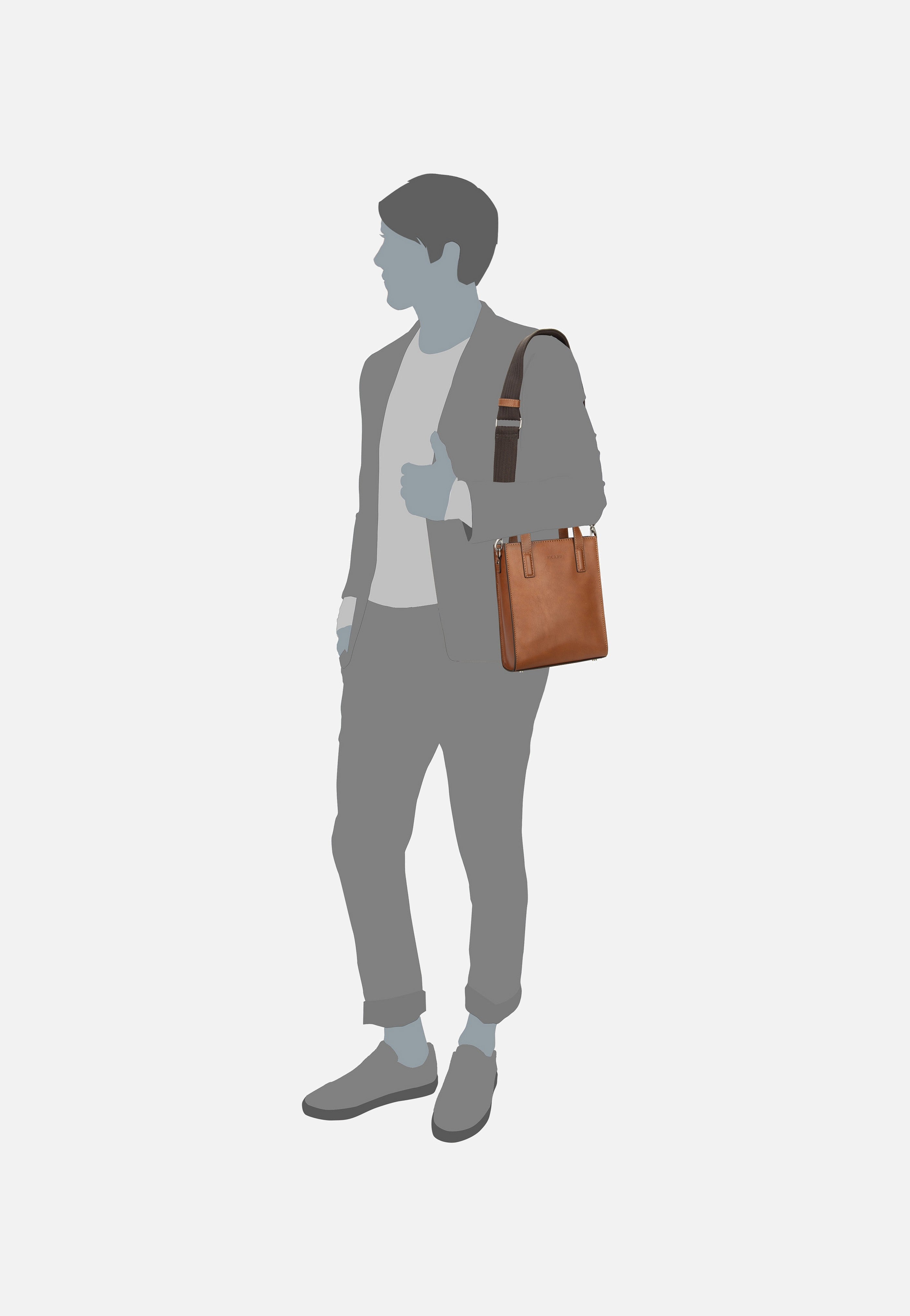 Toscana 7217 Camel - Crossbody Bag