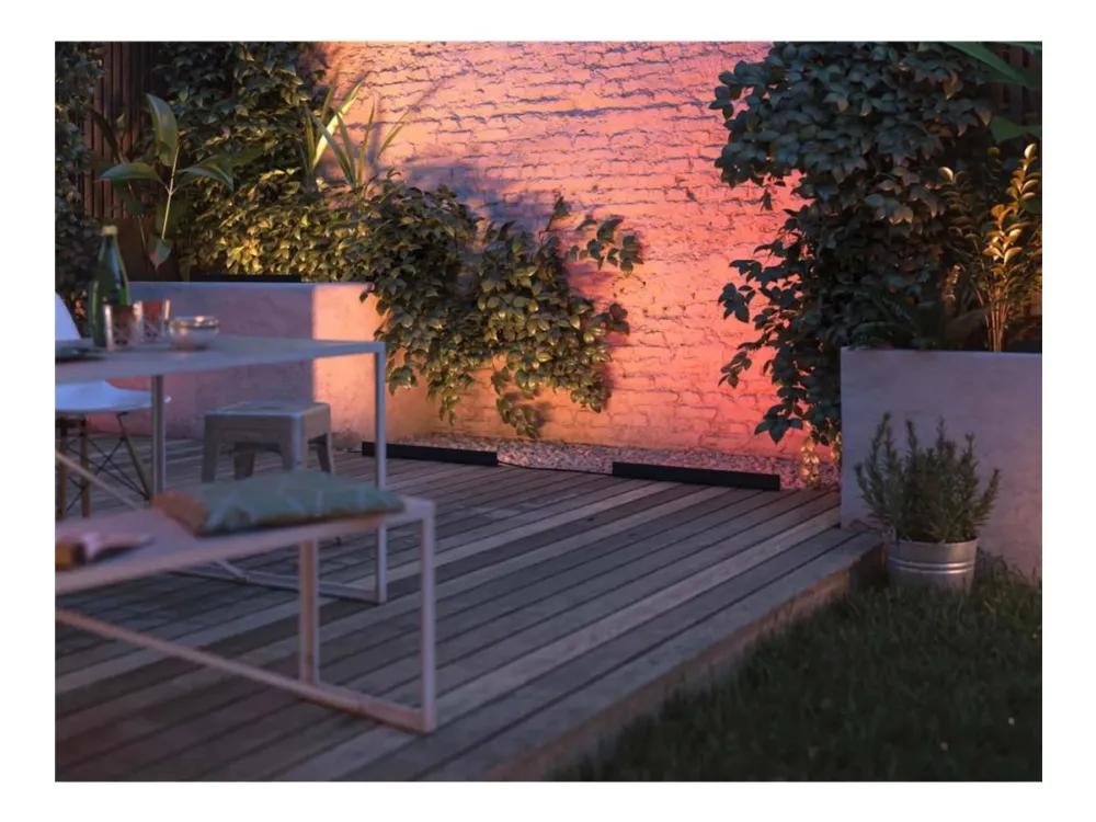 Philips Hue White and Color Ambiance Amarant - Lysbarre - LED - 20 W (tilsvarende 104 W) - 16 millioner farver - 2000-6500 K - sort