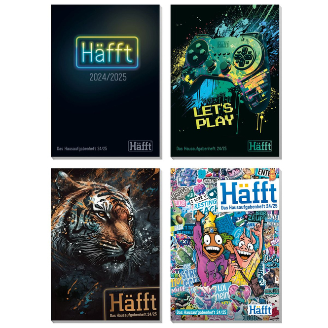 Häfft - Das Hausaufgabenheft - 2024/2025 - 1 Stück
