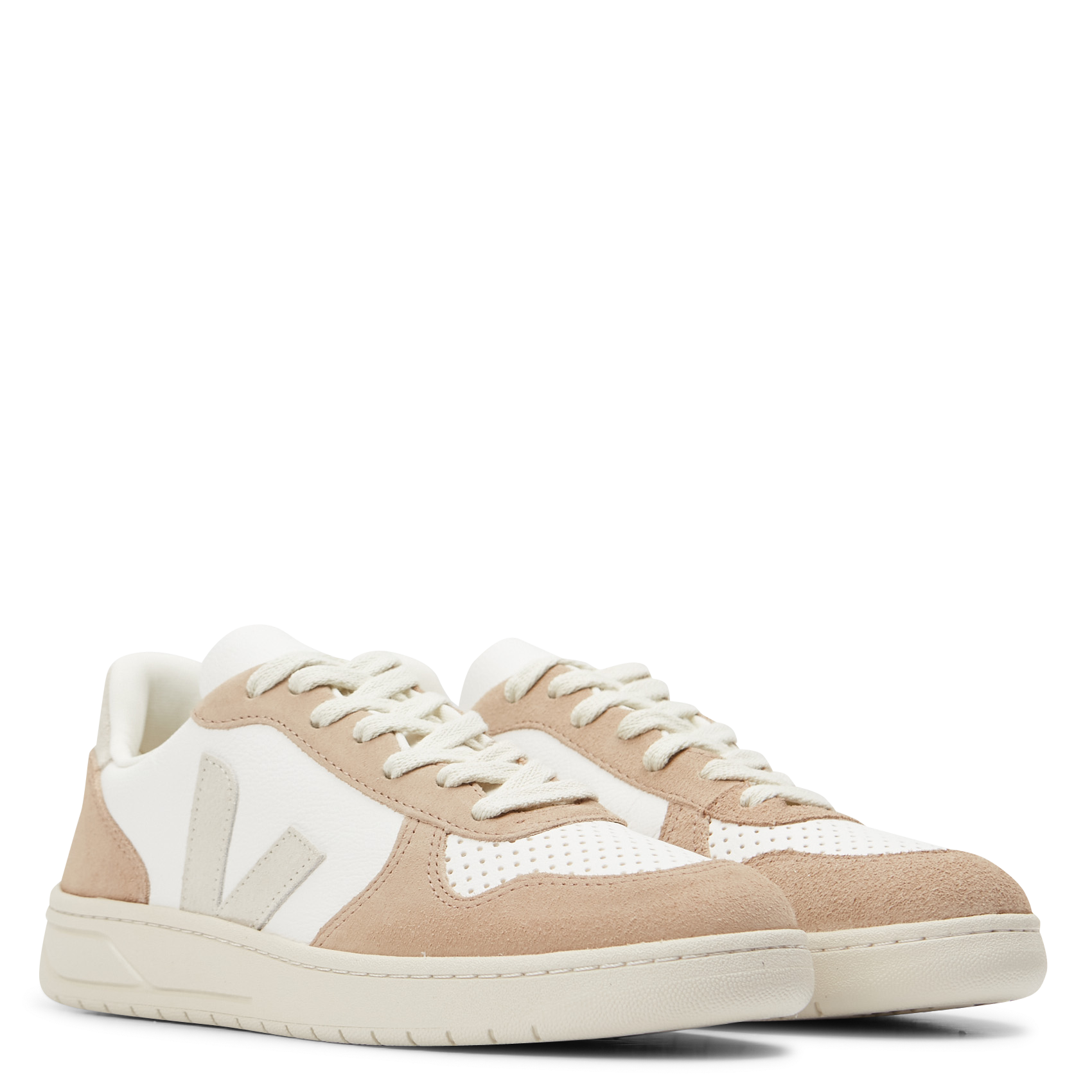 V-10 CHROMEFREE - Baskets basses en cuir| Blanc
