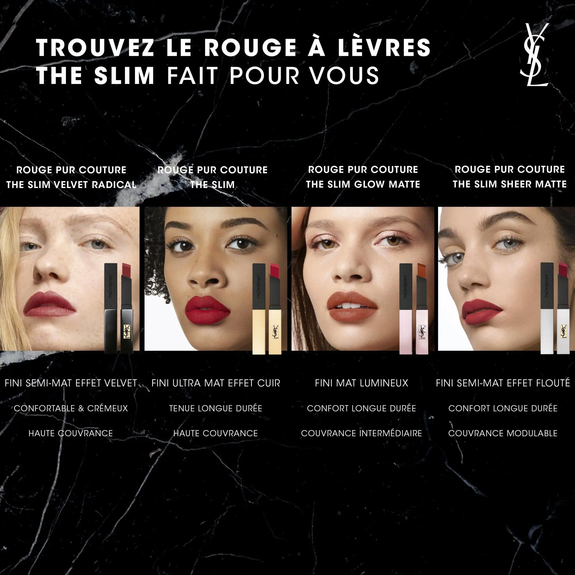 Yves Saint Laurent - Rouge Pur Couture The Slim Rouge à Lèvres- Rouge à lèvres