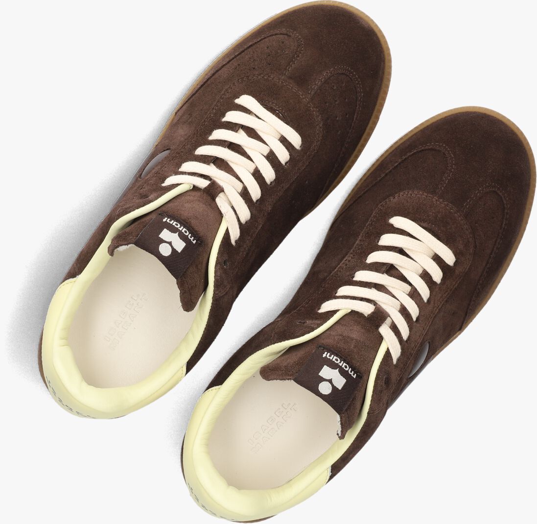 bruine isabel marant lage sneakers bryce sneakers
