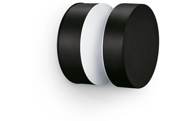 Philips Aussen-Wandleuchte »6W, 2700 Kelvin, schwarz« Warmweiss
