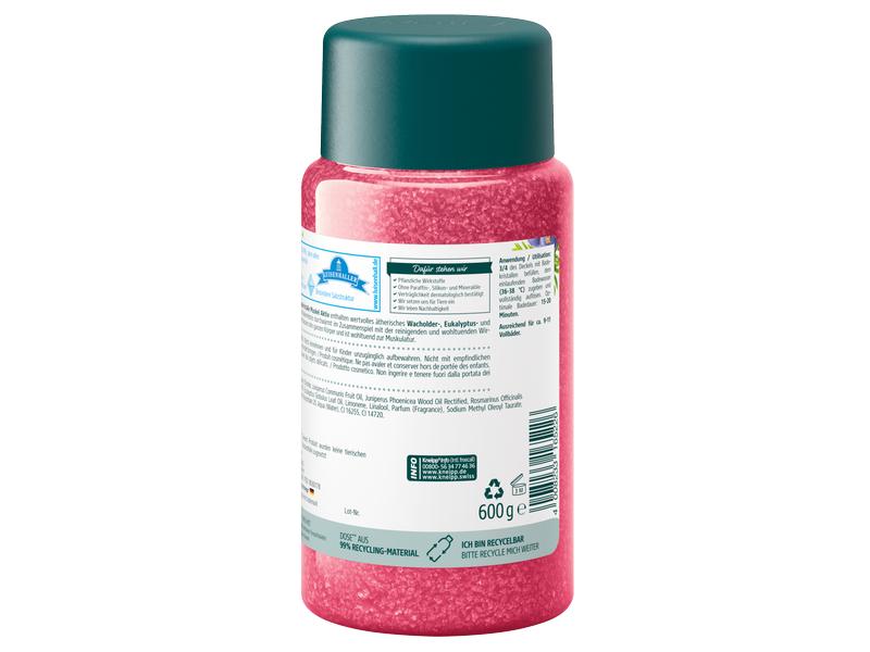 Kneipp Badekristalle Muskel Aktiv 600 g Natürlicher Badezusatz, der belebt, lockert und regeneriert