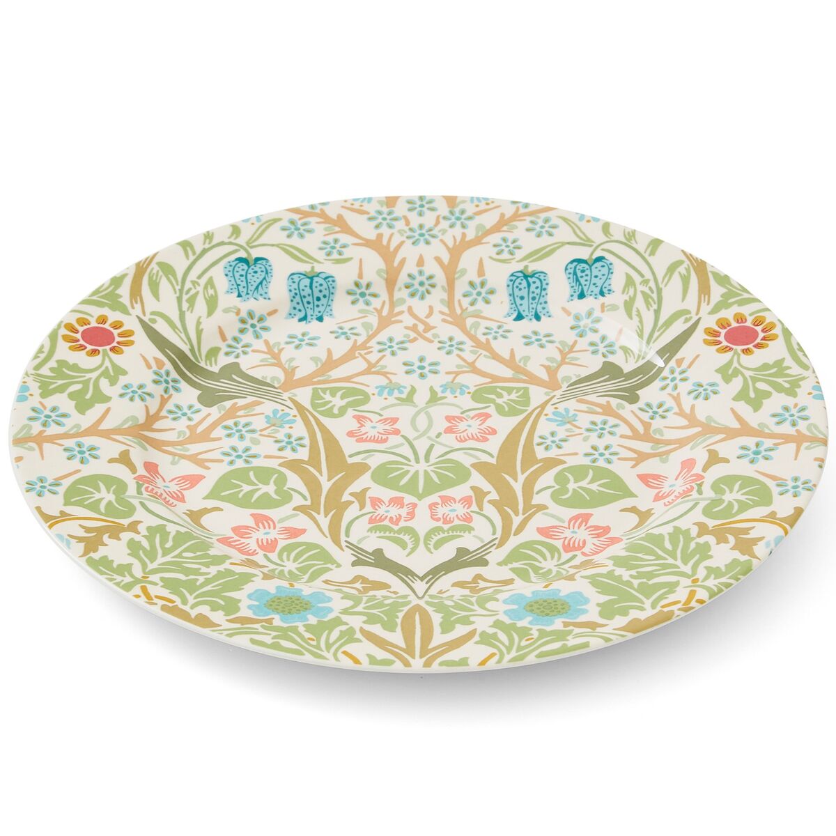 Tallerken 20 cm. 4 stk. multi