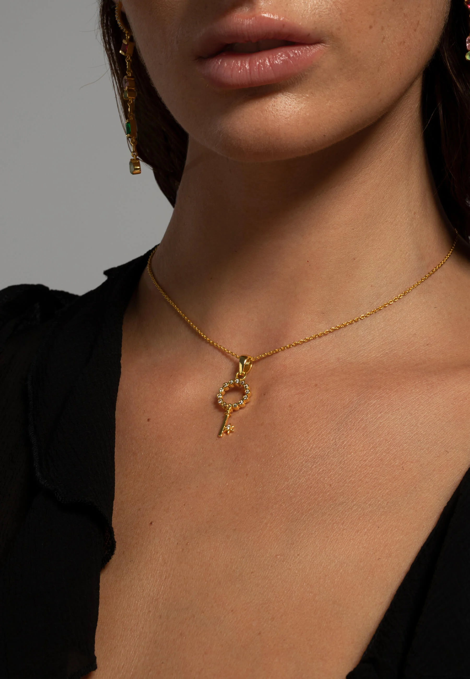 THE KEY TO UNIVERSE - Collier | Doré