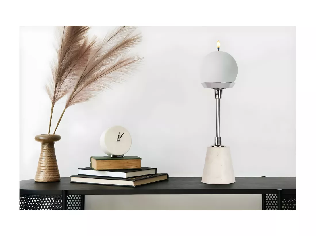 Bougeoir Design en Marbre 