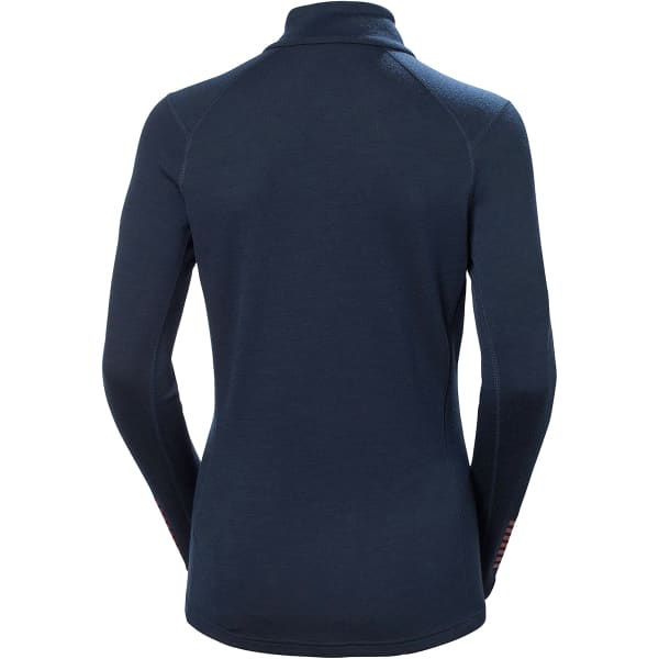 T-shirt thermique HELLY HANSEN W LIFA MERINO MIDW GRA NAVY