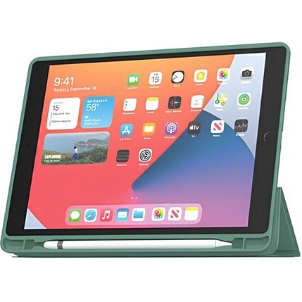 Housse Tablette Mw Folio Slim Skin iPad 10.2 (2019/20/21 - 7/8/9th gen) Vert