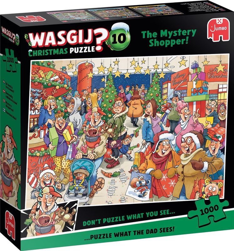 Wasgij - Christmas 10 - Mystery Shopper! - Puzzel - 1000 stukjes