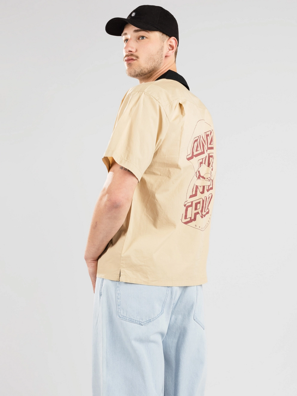Santa Cruz Venn Dot Shirt oat