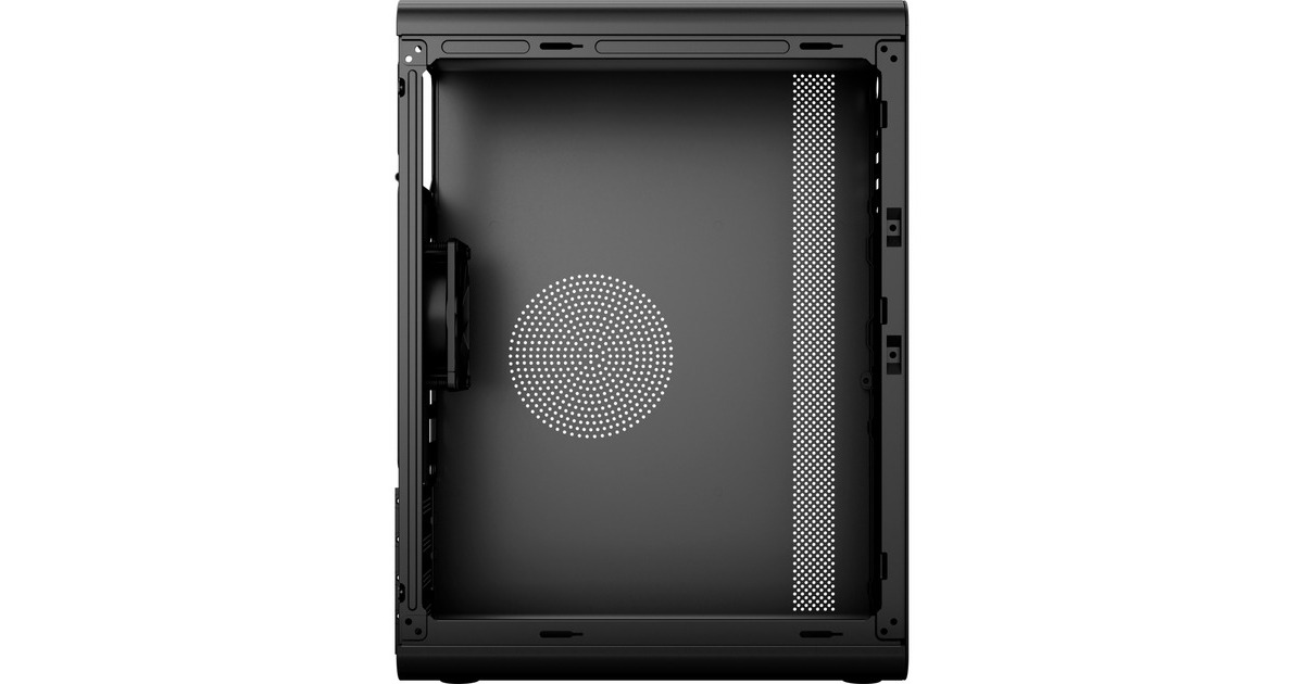AerocoolCS110 mini tower behuizing  (Zwart | 2x USB-A)