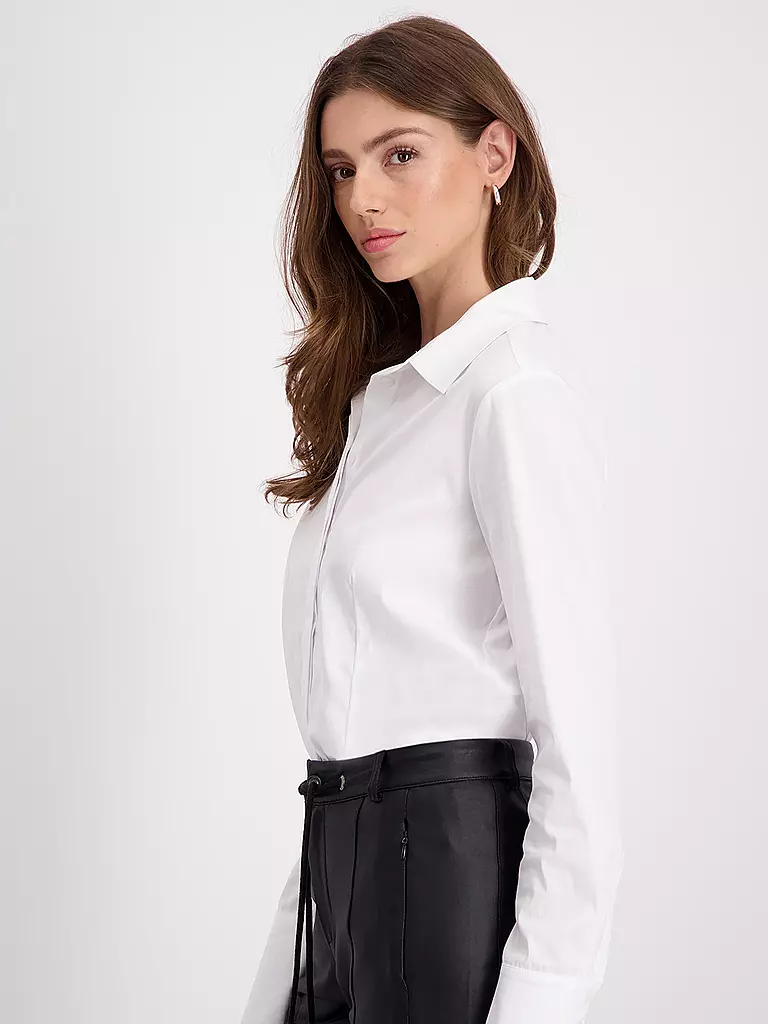 MONARI Hemdbluse weiss