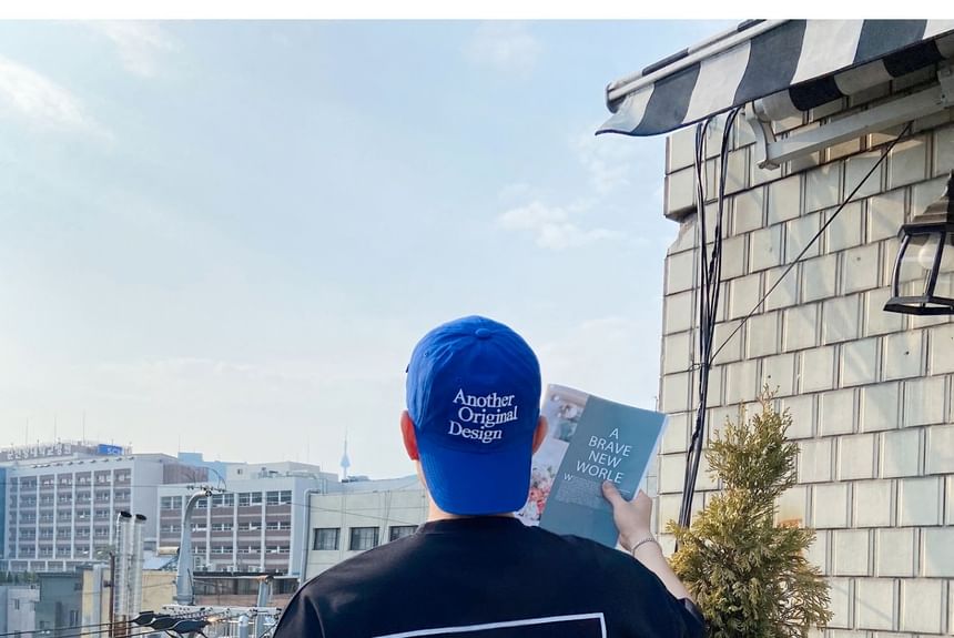 SeoulPop - T-shirt met korte mouwen en belettering