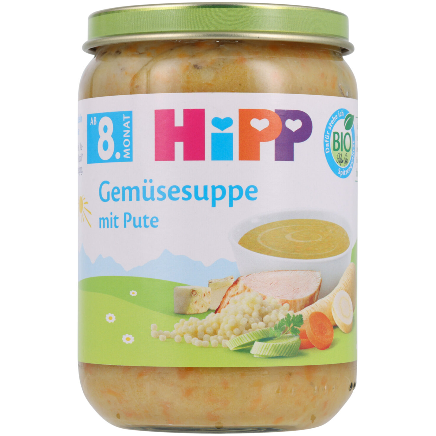 Hipp Gemüsesuppe mit Pute 8+ Monate