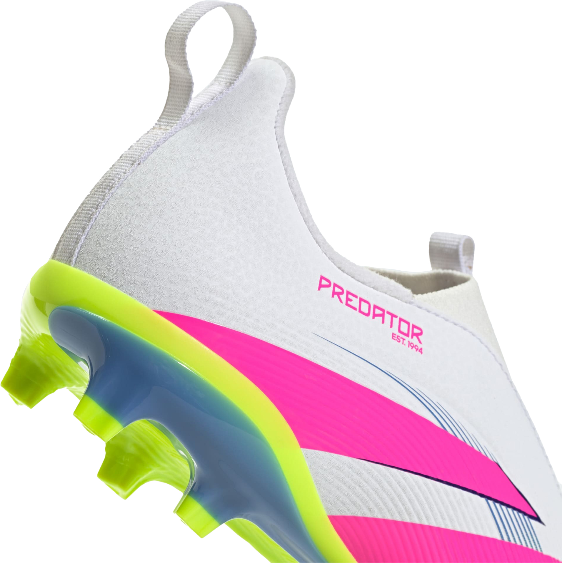 Predator League LL FG/MG Junior Cloud White/Lucid Pink/Lucid Lemon