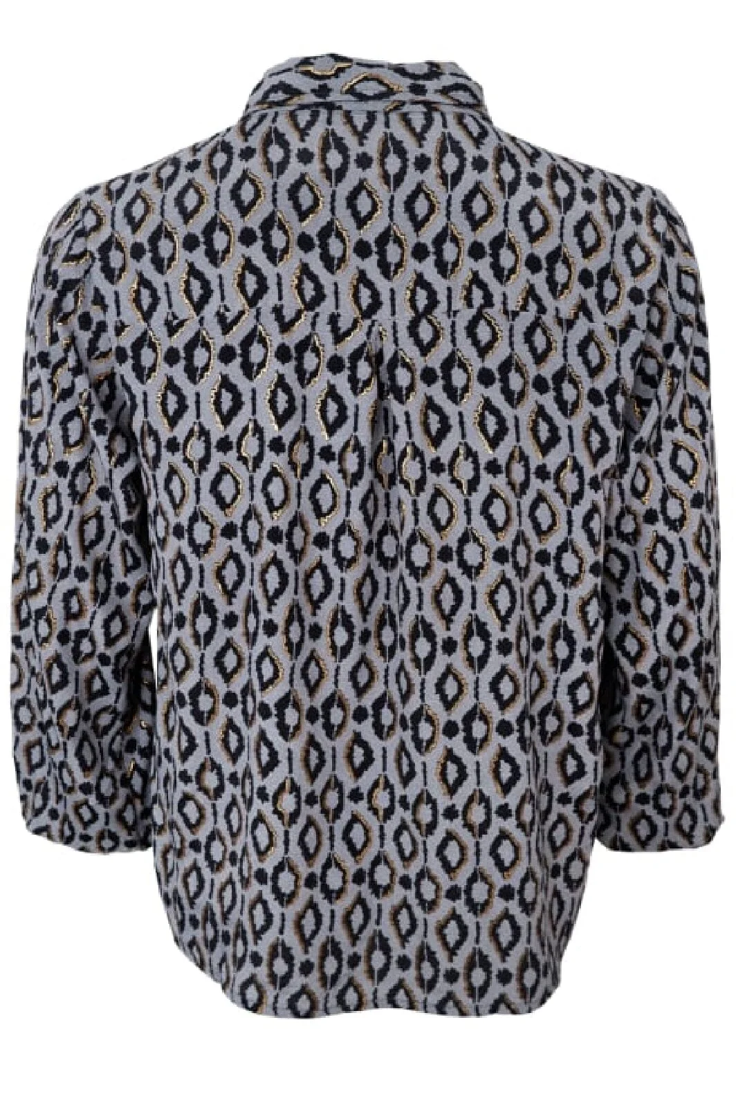 Black Colour Bcluna Blouse With Collar steel grey