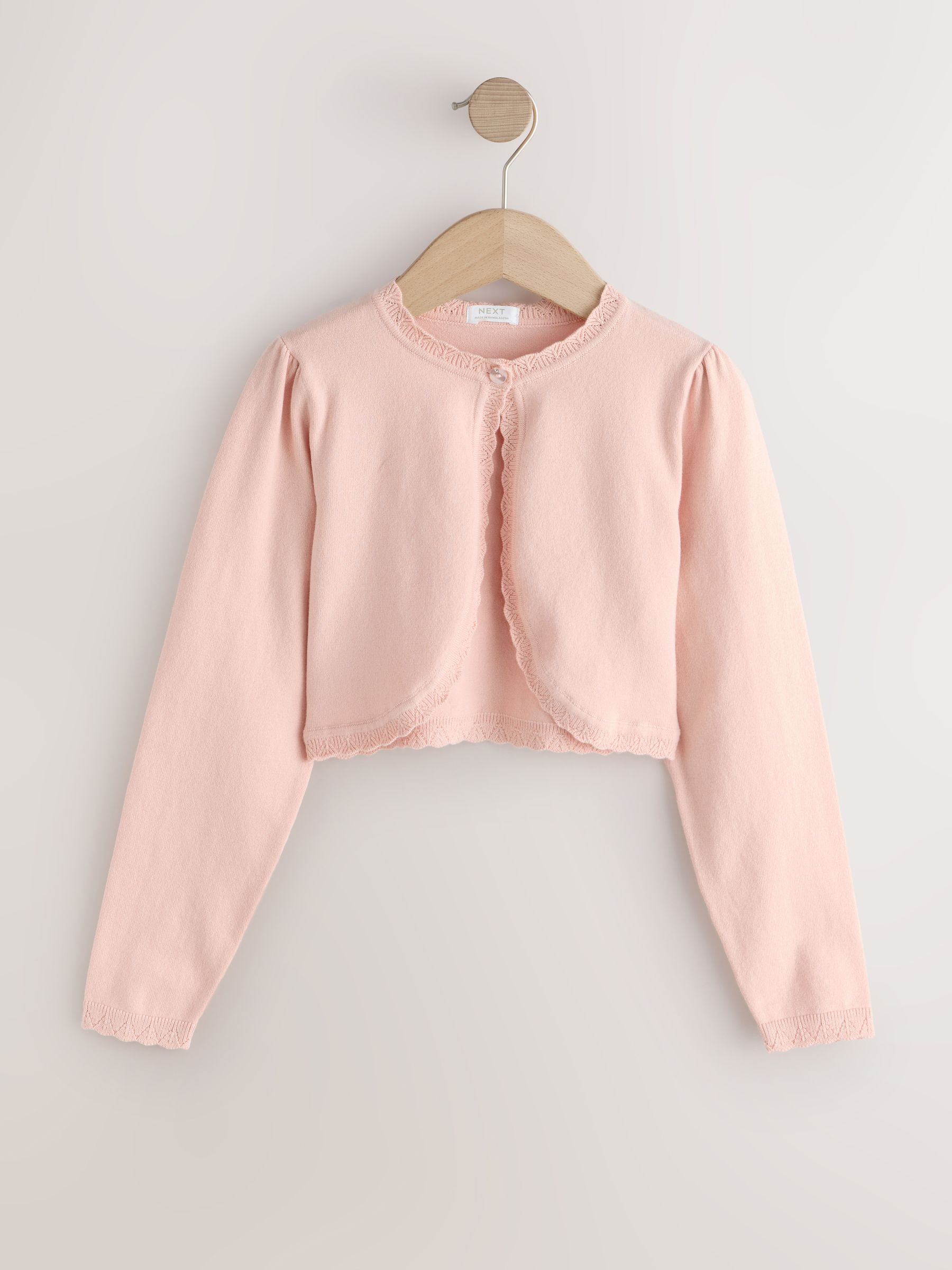 Roze - Gelegenheids bolero (3 mnd- 16 jr)