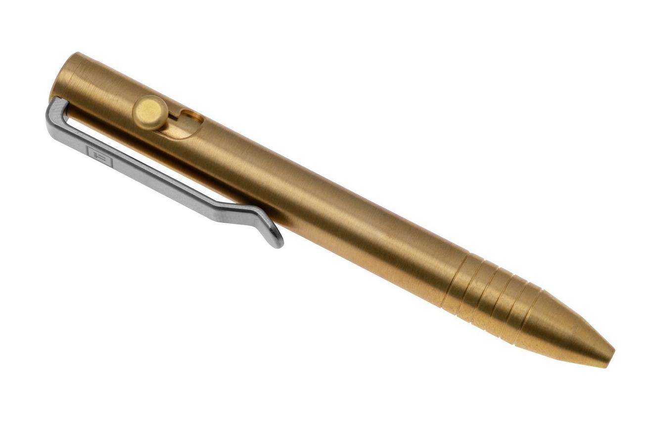 Big Idea Design Mini Bolt Action Pen MBA-BS Brass, everyday carry pen