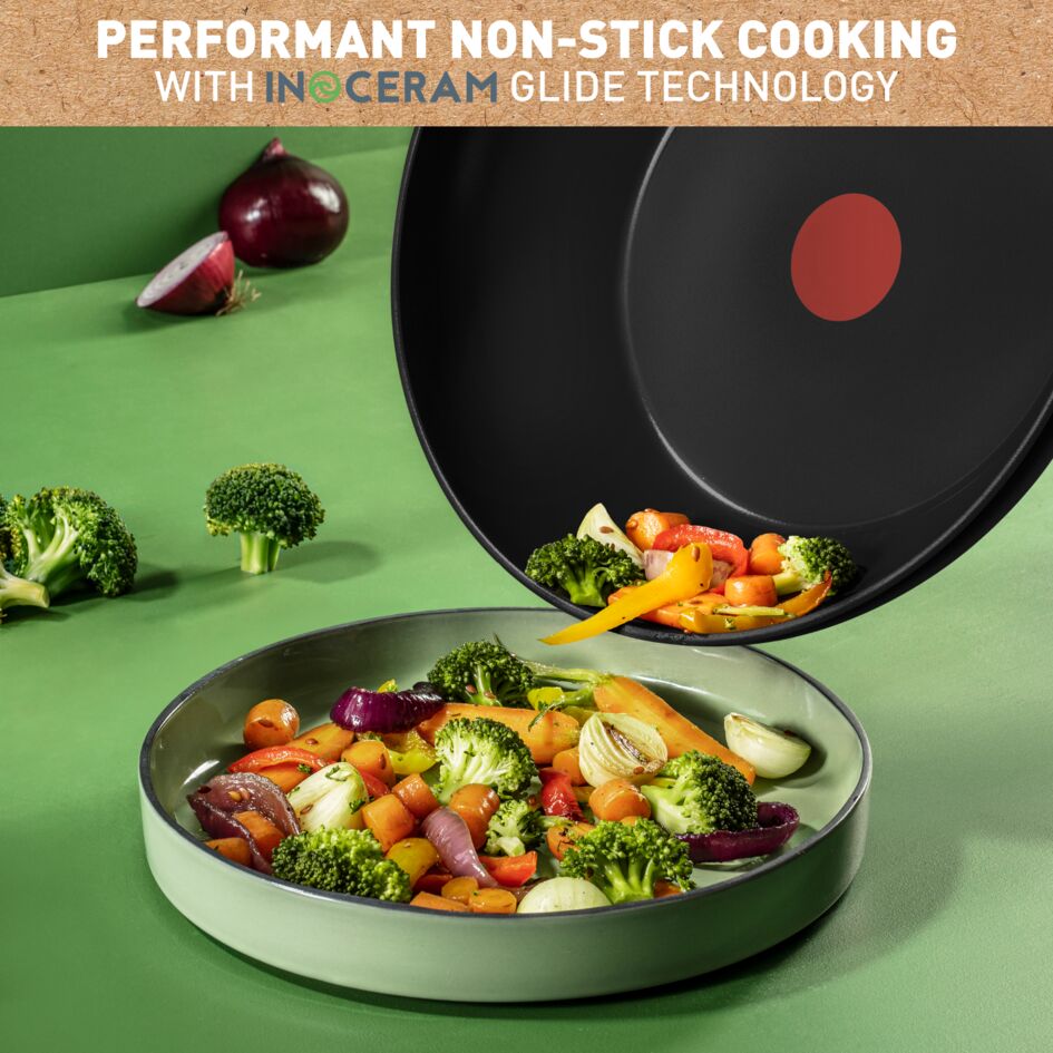 Renew Black ON keramische wokpan 28 cm - inductie