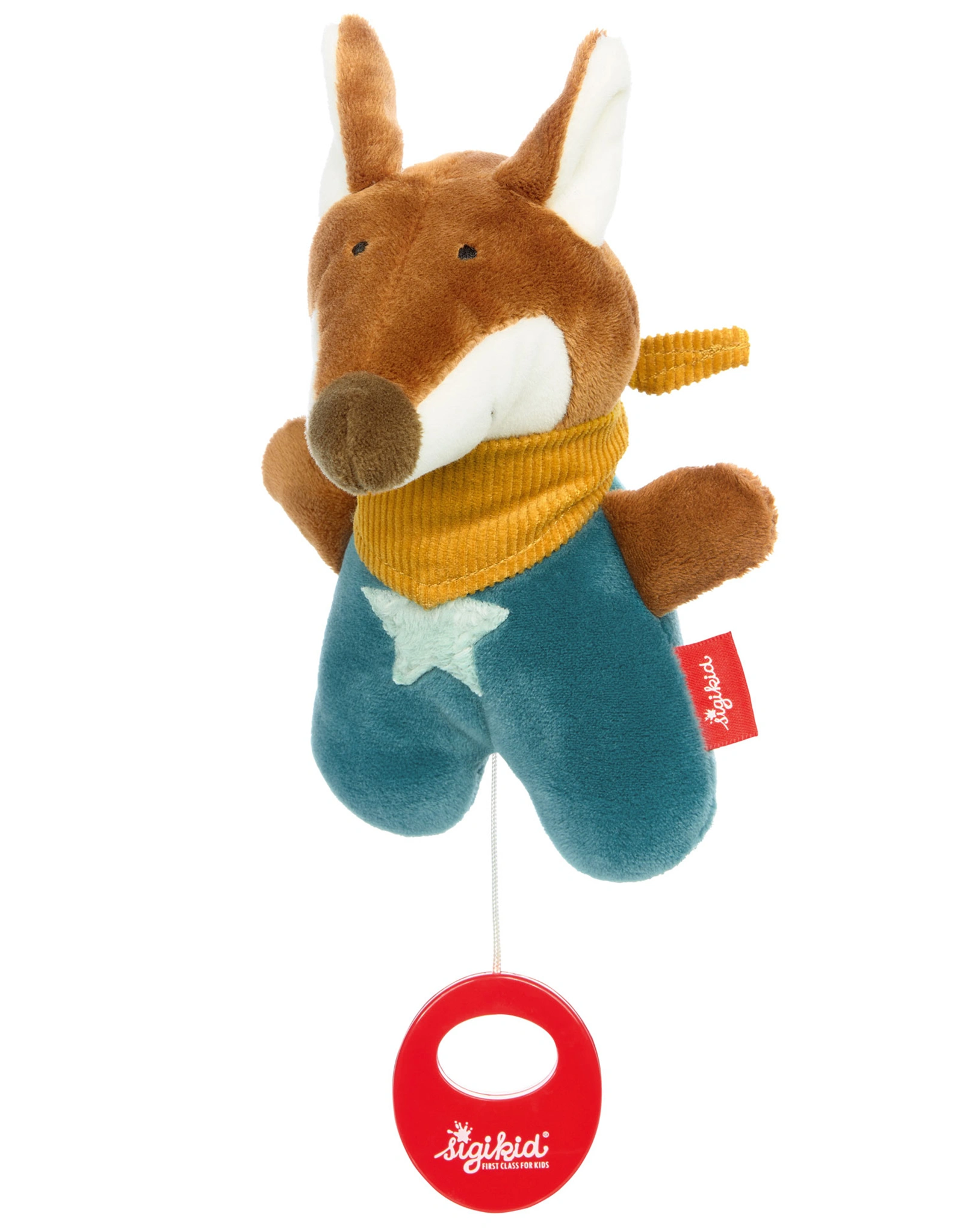 Mini-Spieluhr YELLOW SUNSHINE FUCHS in bunt