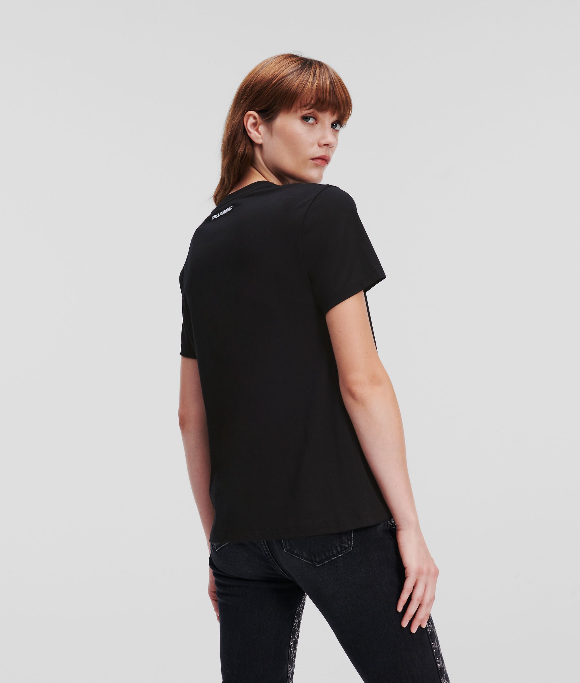 T-SHIRT OVERSIZE AVEC EMPIÈCEMENT K/IKONIK KARL