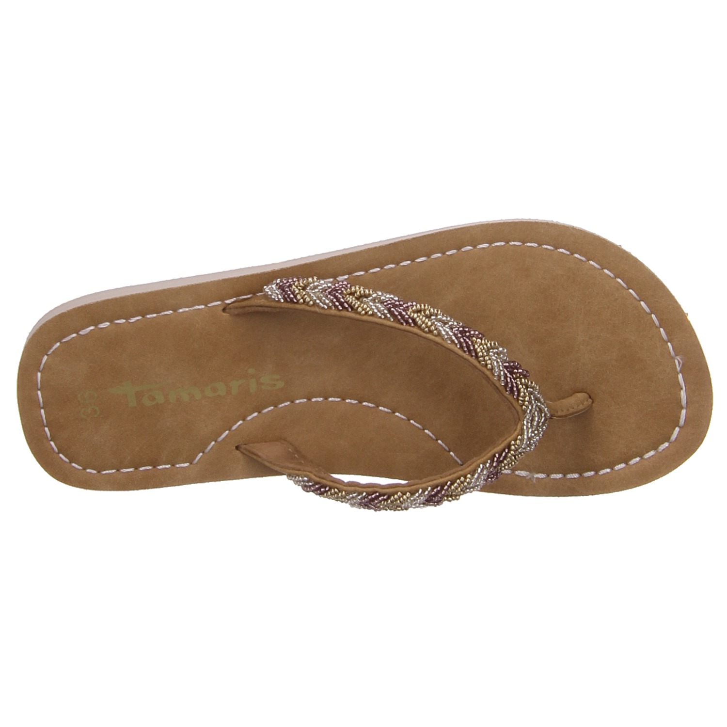 Tamaris Pantolette bronze gold/silber/bronce