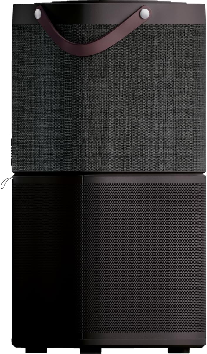 AEG AX91-404DG Luftreiniger / beseitigt 99,9% luftgetragener Bakterien / nur 17 dB(A) / Automatik-Modus / Luftqualitätsanzeige / leistungsstarke Filter / App-Steuerung / bis 92 m² / dunkelgrau