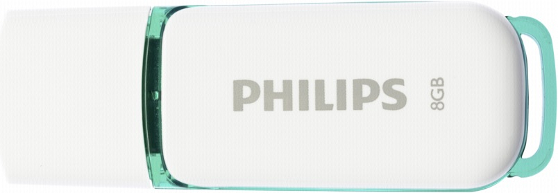 (8GB) Snow Edition USB 2.0 Speicher Stick Flash Drive (FM08FD70B/00) - Weiss