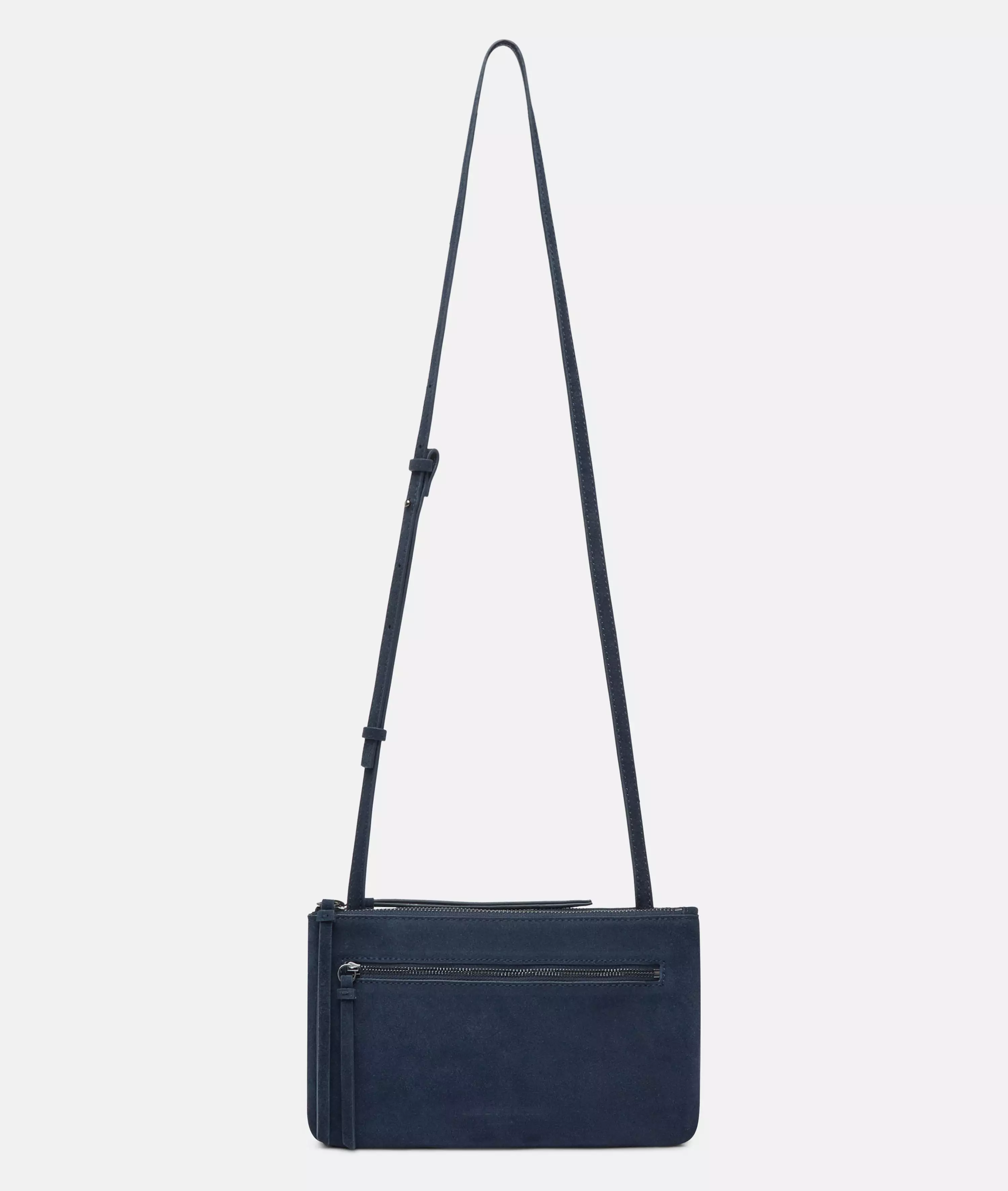 Crossbody Handy shoulder bag made from soft suede