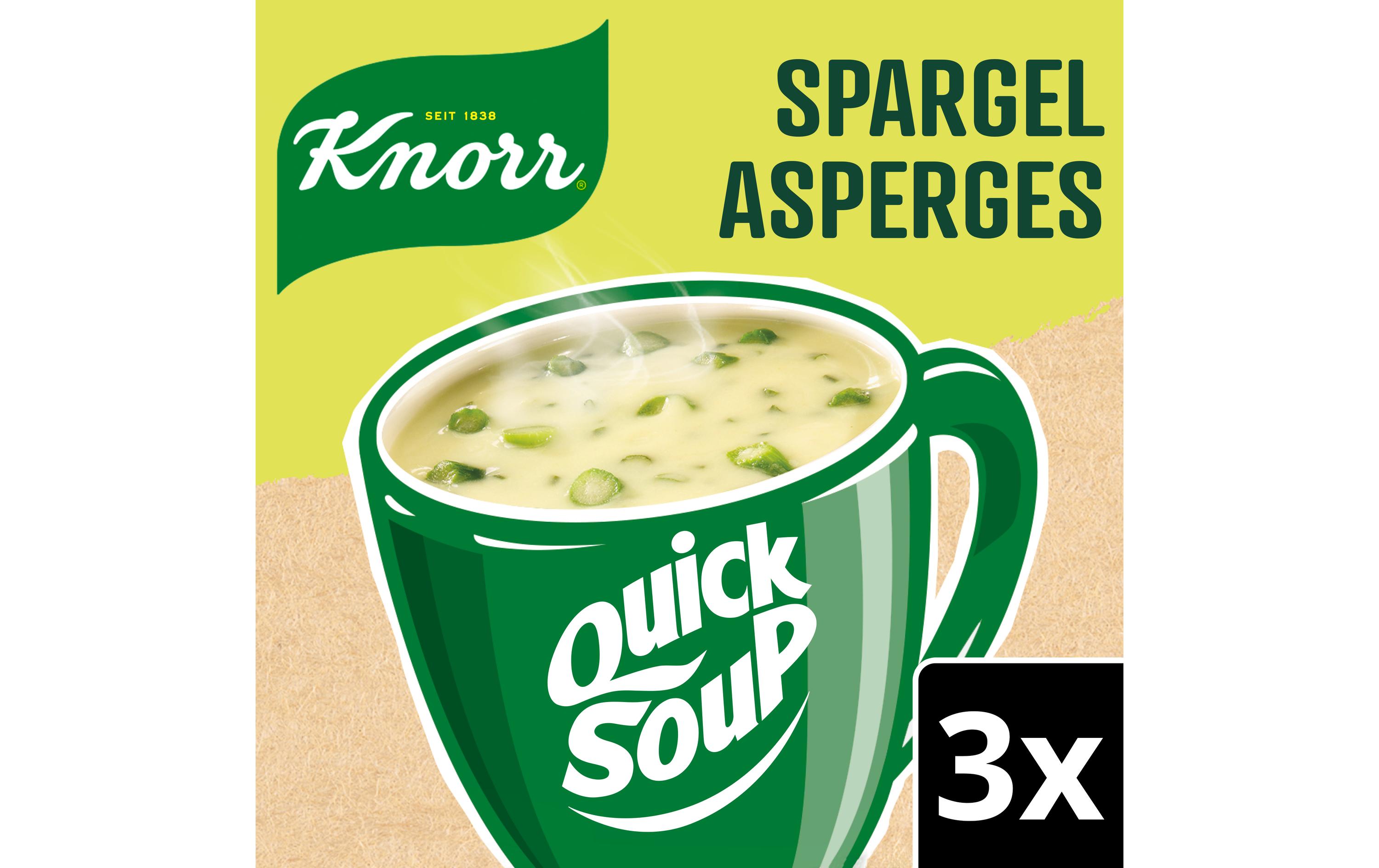 Quick Soup Spargel 3 PortionenAromatische Spargelsuppe