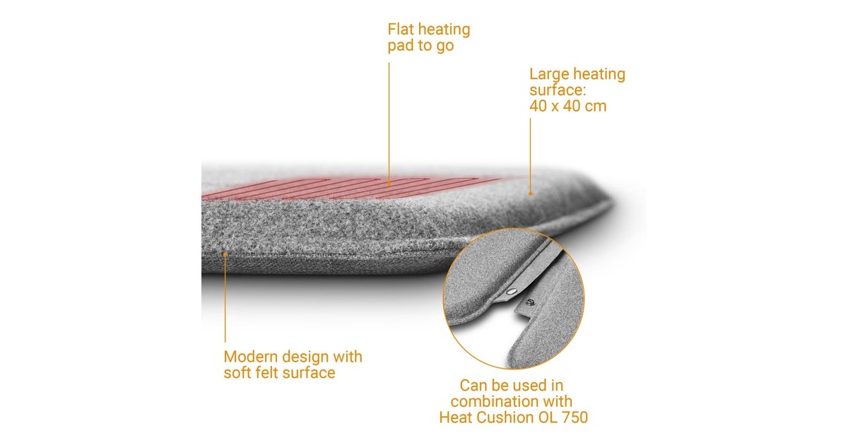 MedisanaOL 700 - Outdoor warmtekussen  (Grijs)