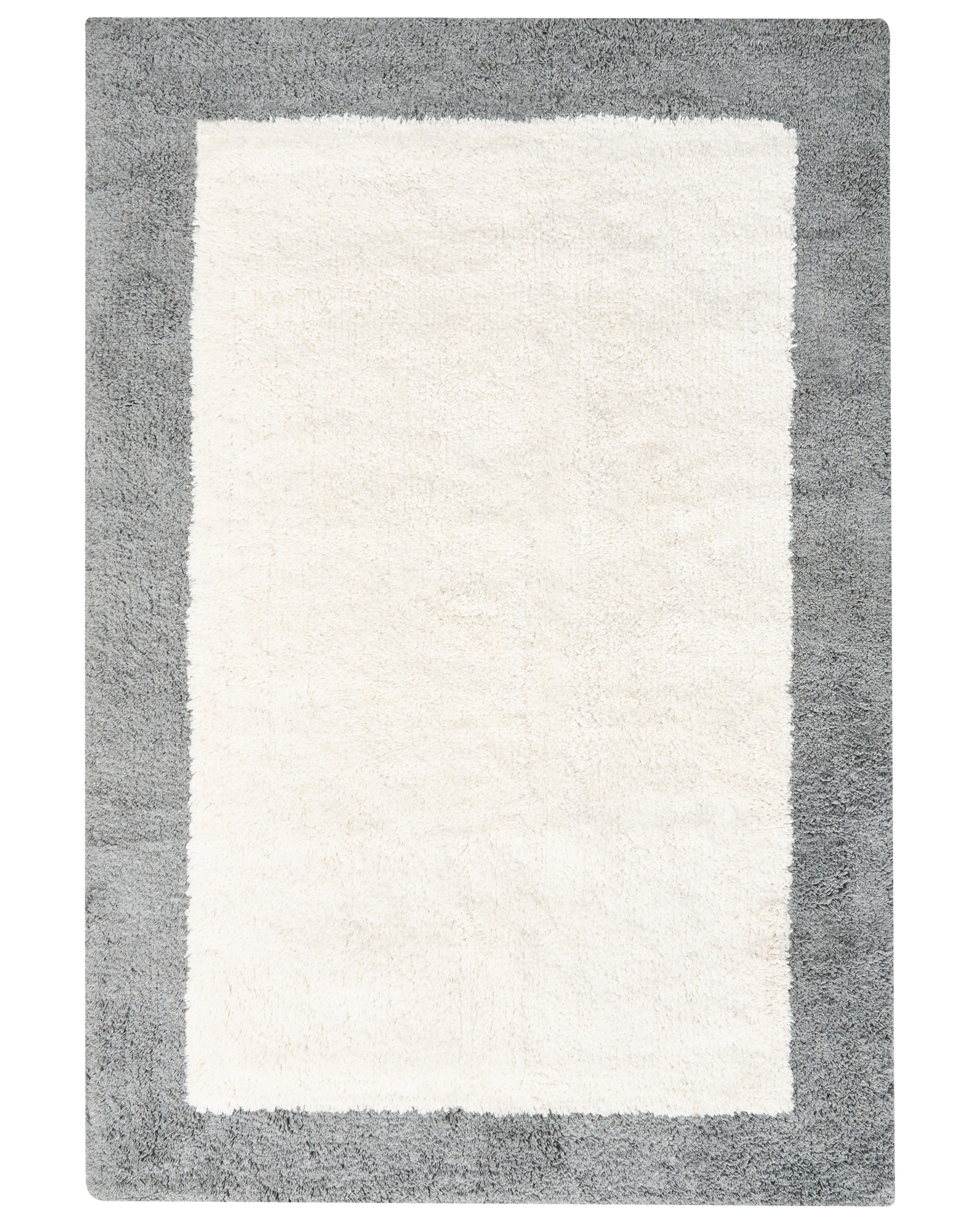 Badmat KABRI Grijs/beige 60 x 90 cm Katoen