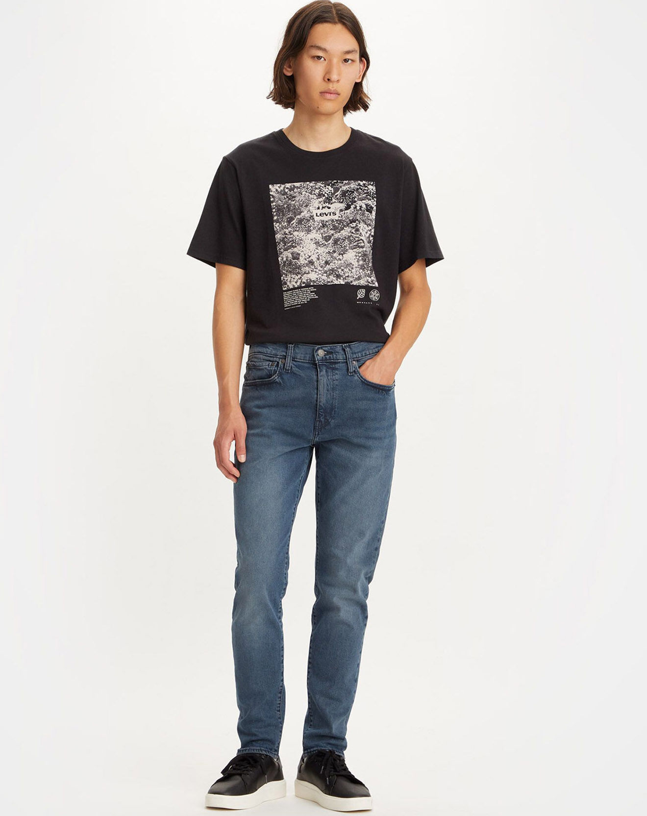 Levi's® Jean 512 slim Taper Clean Hands bleu foncé
