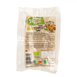 Delhaize Biologische vegetarische gerookte tempeh (voor uw eigen risico, geen restitutie mogelijk)