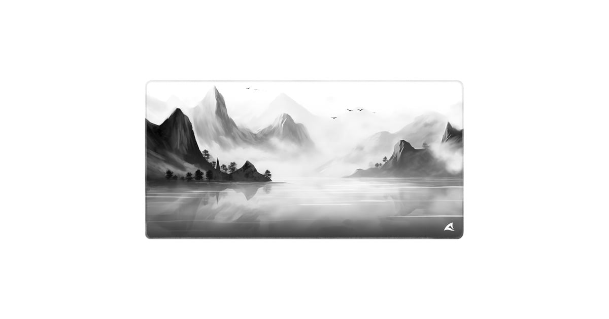 SharkoonSKILLER SGP40 - D9 gaming muismat  (Wit/zwart)
