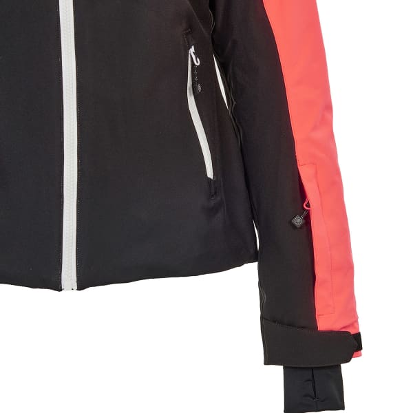 Veste snowboard WATTS XICE W BLACK/CROSS FLUO PINK