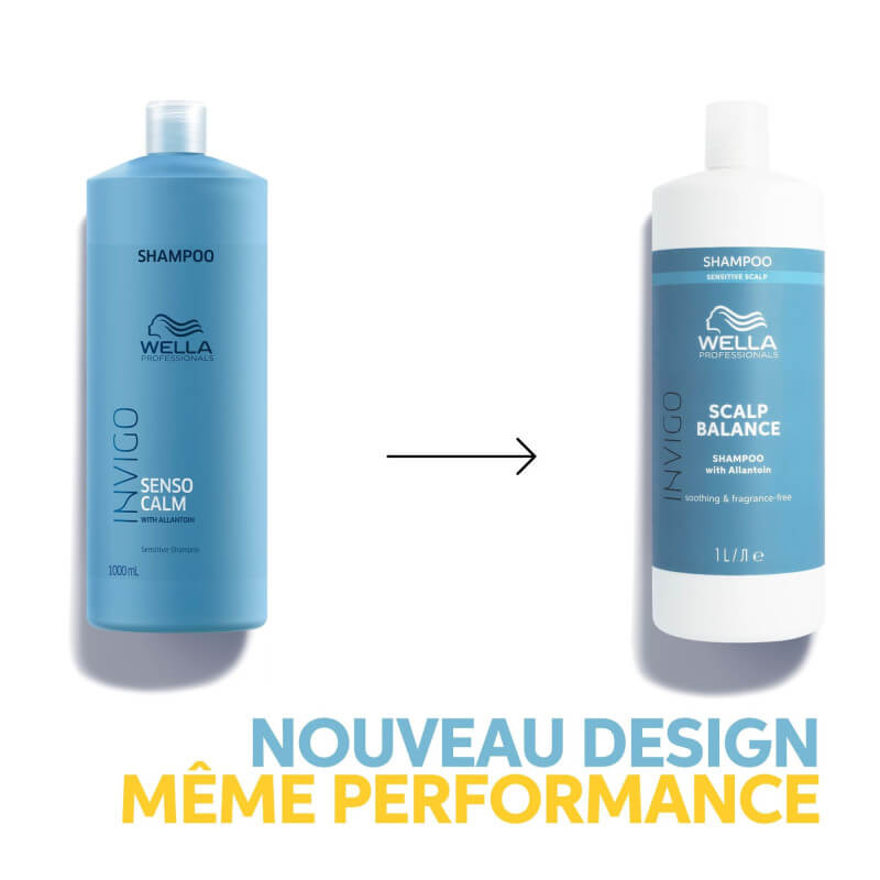 Shampooing cuir chevelu sensible Invigo Balance Wella 1L