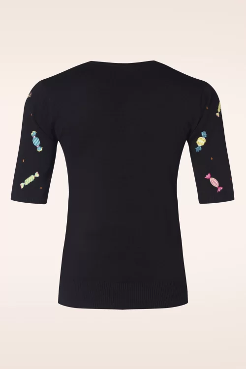 Banned Retro Candy Jumper in Black