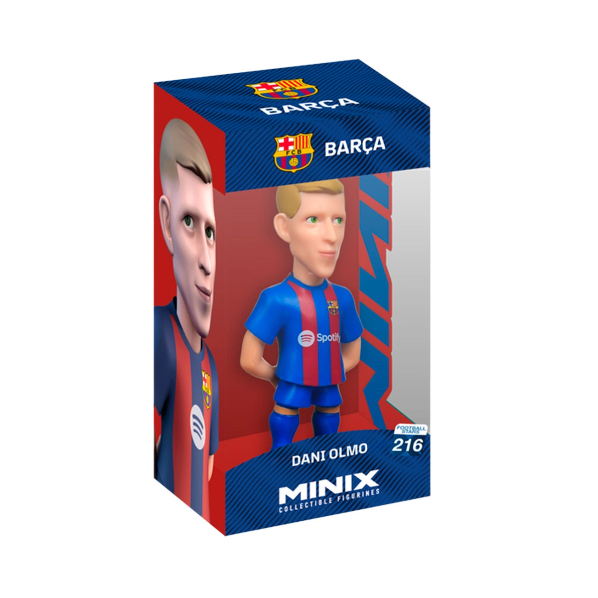 Boneco Minix Dani Olmo FC Barcelona (12cm)
