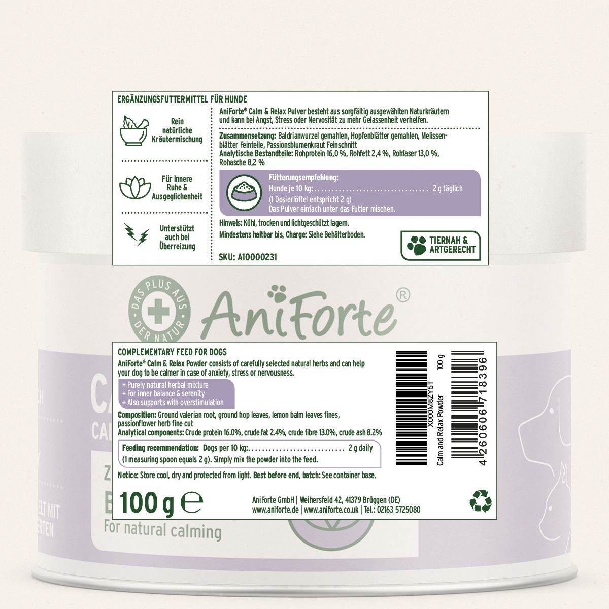 AniForte Calm & Relax Pulver