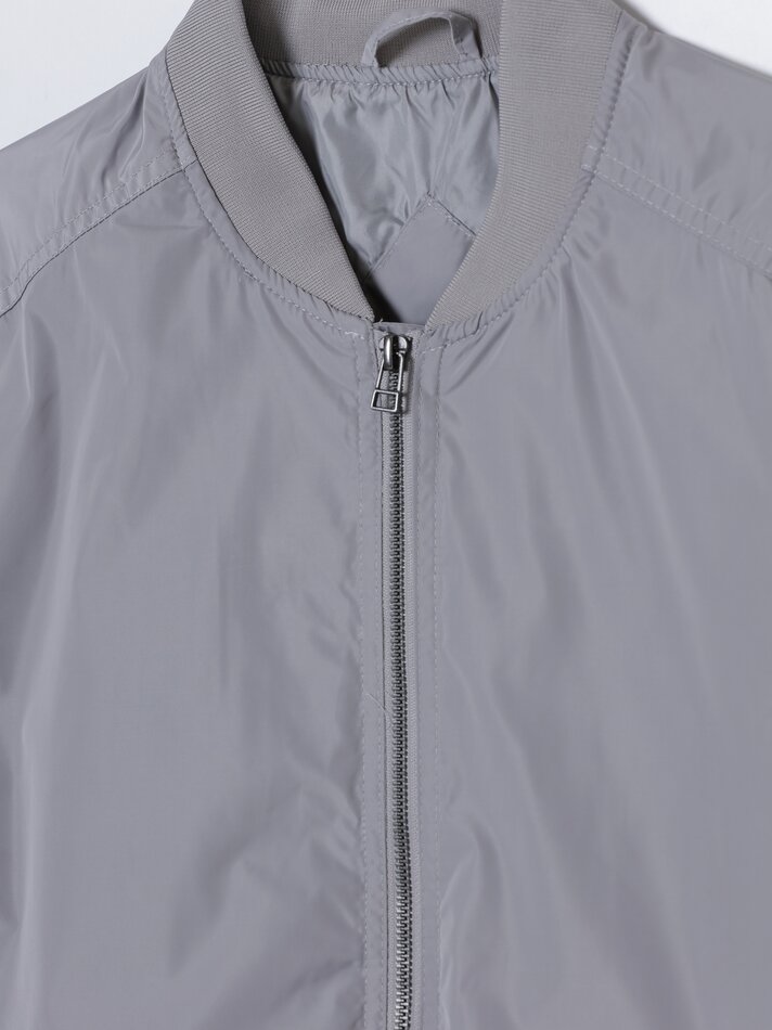 Jaqueta bomber básica - Cinza antracite