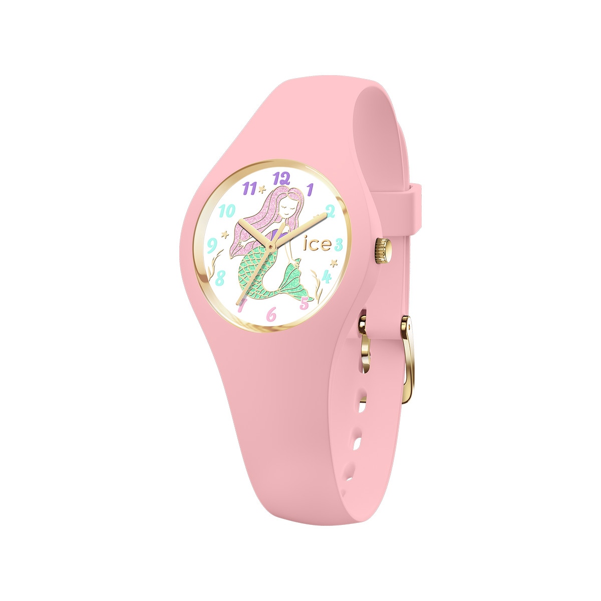Montre ICE WATCH enfant plastique rose bracelet caoutchouc rose