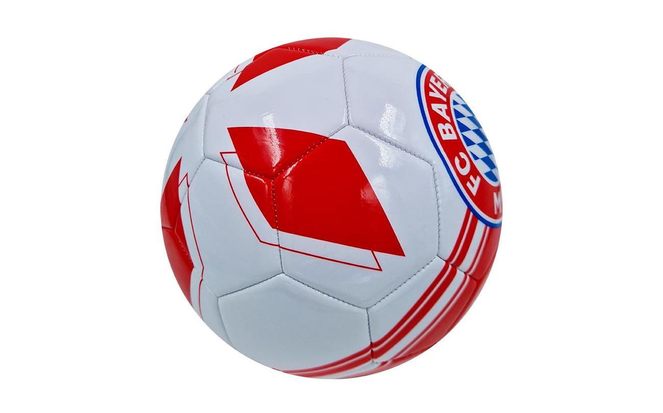 FC Bayern München bal rood/wit “Squares” met logo’s