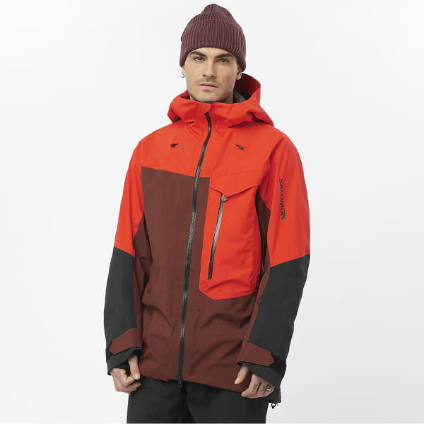 Veste de ski SALOMON MOON PATROL GORE-TEX JKT CHERRY TOMATO