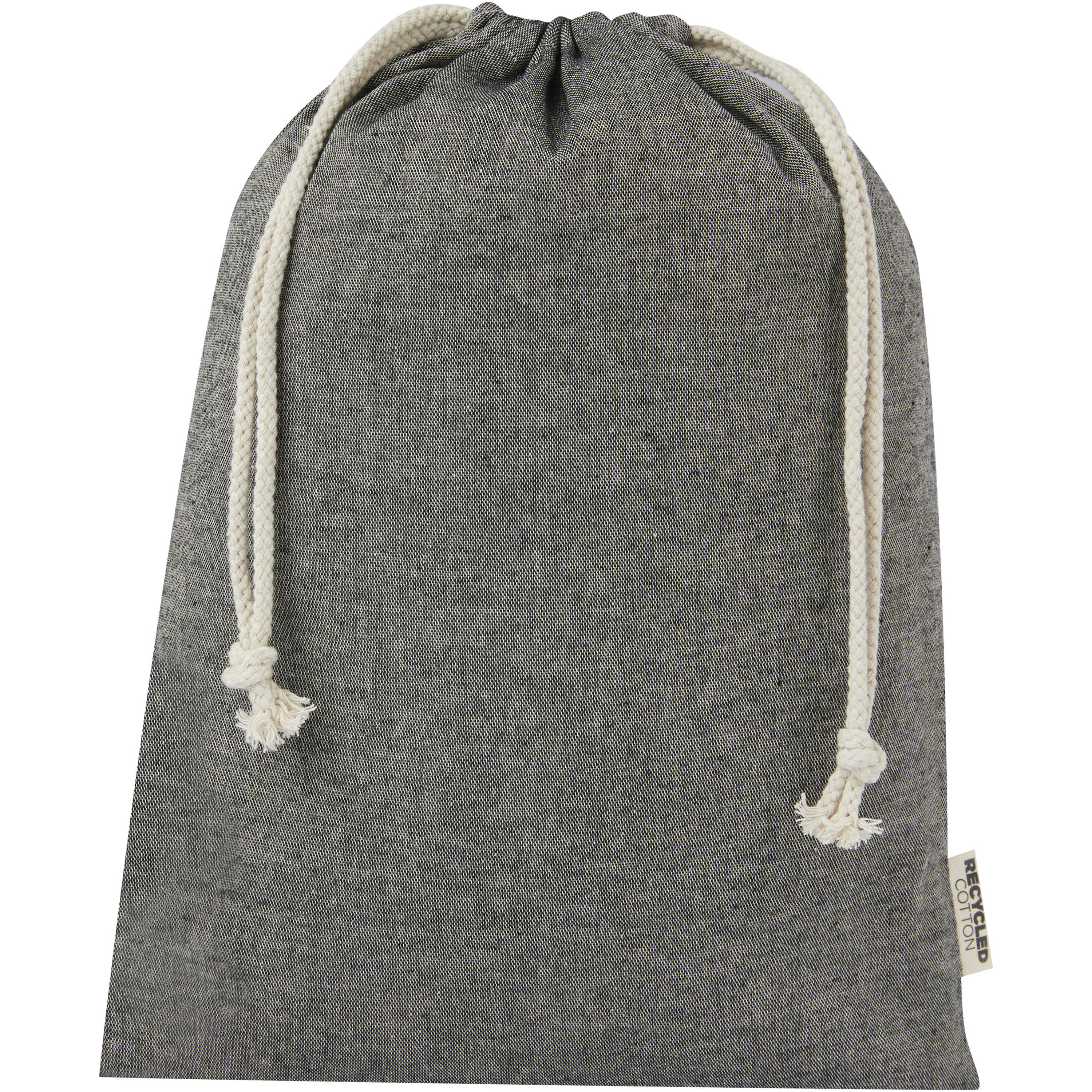 EgotierPro 120672 - Grand Sac Cadeau en Coton Recyclé 4L Écologique